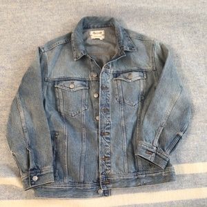 Madewell oversized jean jacket
